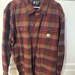 Carhartt Multicolor Plaid Button-Up Shirt